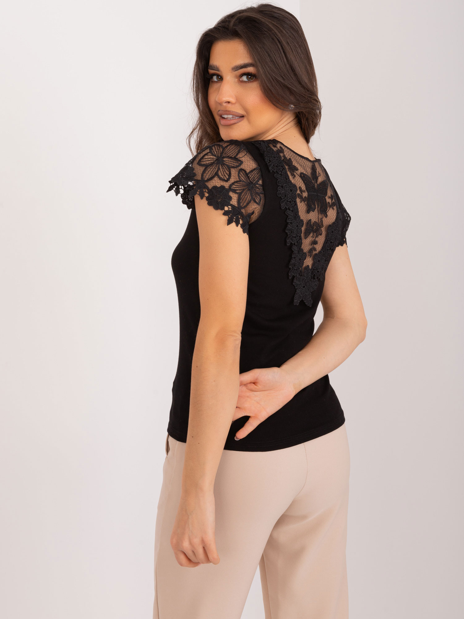 Ženska bluza Butterfly črna 1