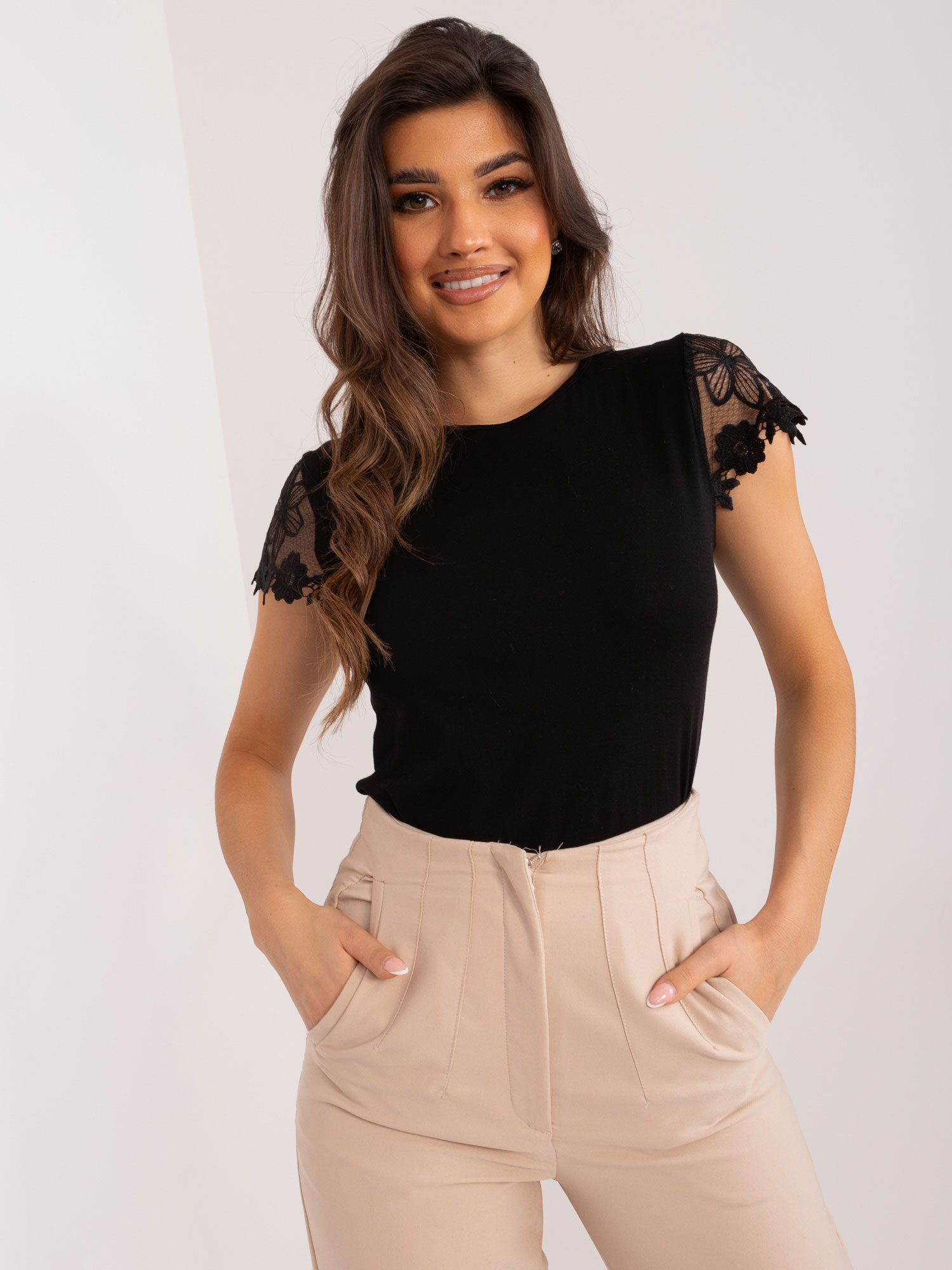 Ženska bluza Butterfly črna 2
