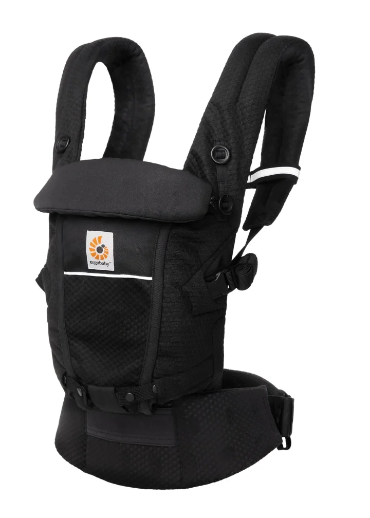 Ergobaby Adapt SoftFlex Mesh nosilka, Onyx Black